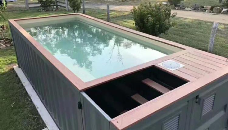集装箱泳池
